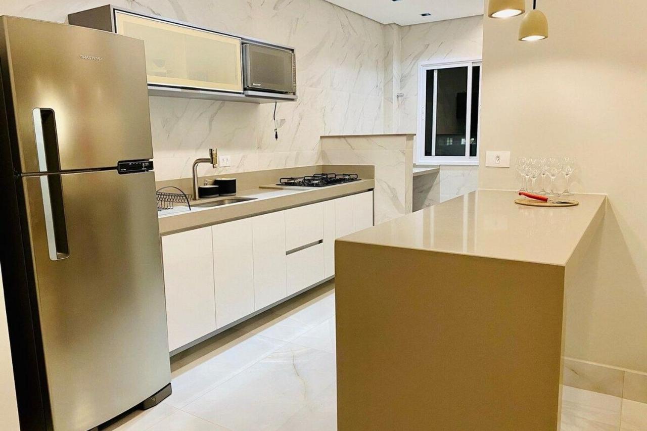 Luxo Em Ubatuba C/ Vista Montanha E Mar No Centro Apartment Bagian luar foto