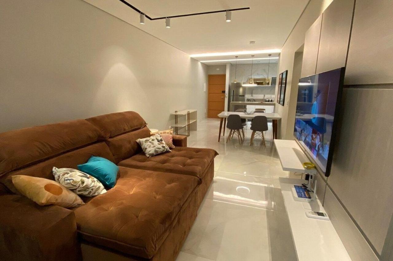 Luxo Em Ubatuba C/ Vista Montanha E Mar No Centro Apartment Bagian luar foto